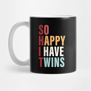 So Happy I Have Twins Mug